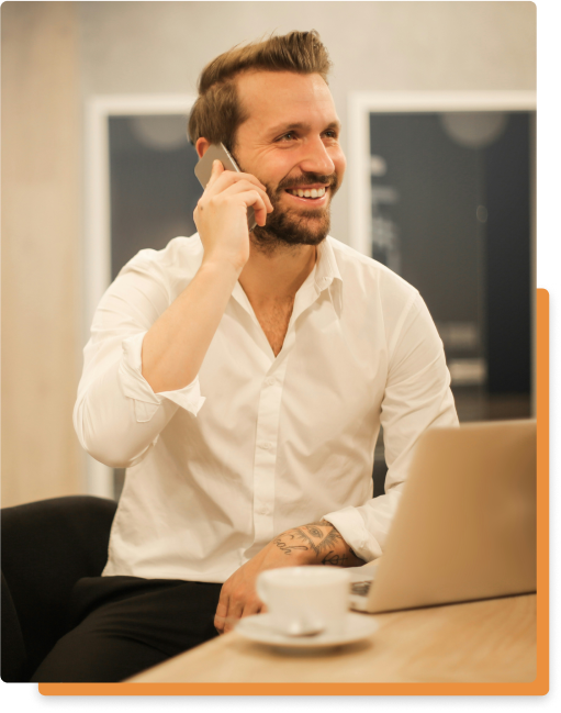 Image of a happy customer